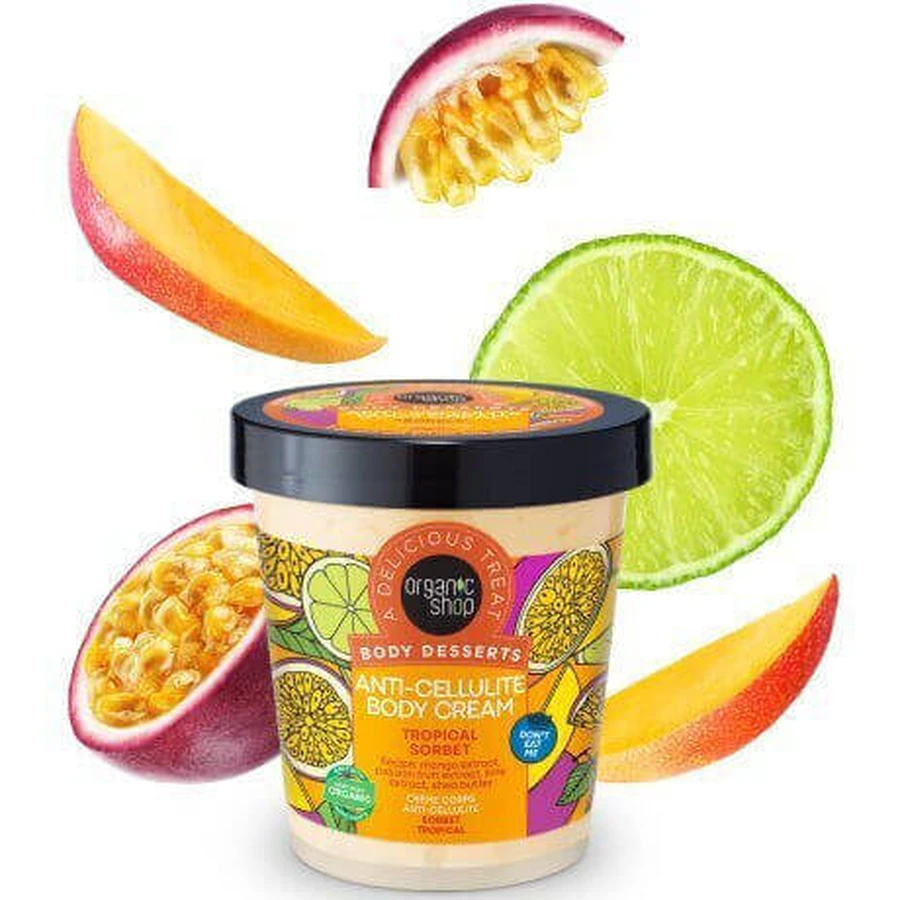 Organic Shop Tropical Sorbet Moisturizing Body Cream 450ml
