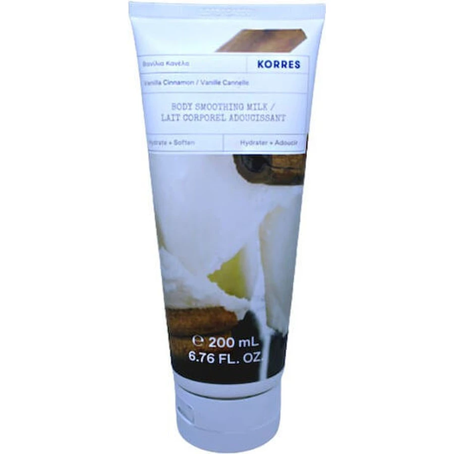 Korres Vanille en Kaneel Hydraterende Bodymelk met Vanillesmaak voor droge huid 200ml
