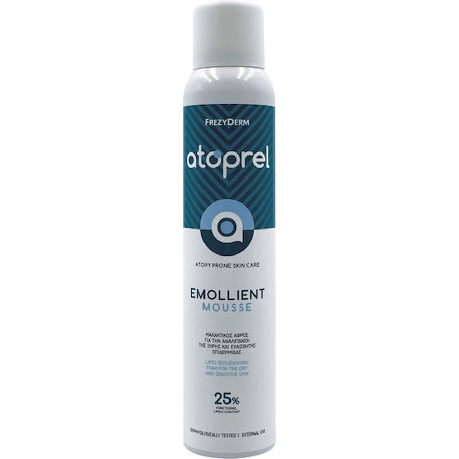 Frezyderm Atoprel Emolliënt Schuimend Hydraterend Lichaamsschuim voor Atopische Huid 200ml