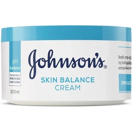 Johnson & Johnson Soft Skin Balance Moisturizing Body Cream for all skin types 300ml