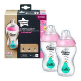 2er-Set Flaschen Close to Nature, +3 Monate, 340 ml, Tommee Tippee