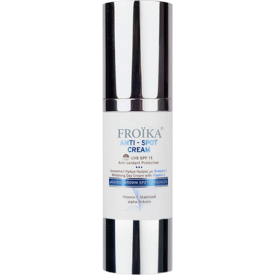 Froika Anti-Spot Day Whitening and Moisturizing Day Cream with SPF15 against blemishes and pigmentation spots with Vitamin C 30ml