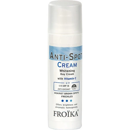 Froika Anti-Spot Day Whitening and Moisturizing Day Cream with SPF15 against blemishes and pigmentation spots with Vitamin C 30ml