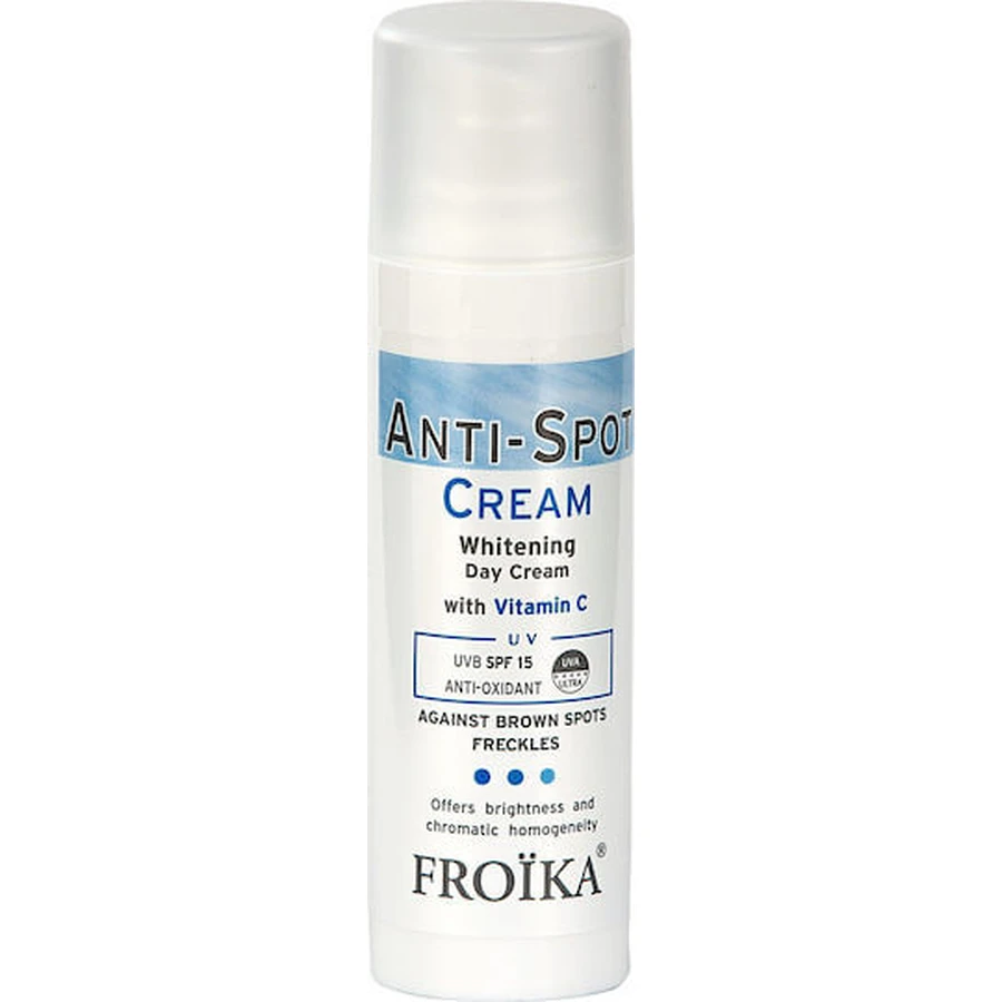 Froika Anti-Spot Day Whitening and Moisturizing Day Cream with SPF15 against blemishes and pigmentation spots with Vitamin C 30ml