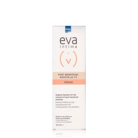 InterMed Eva Intima Intima Zeitraum Post Menstruation Dusche pH 7 Flüssigkeit 147ml
