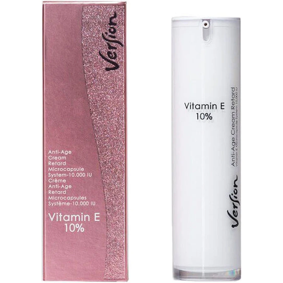 Version Vitamin E 10% 24h Moisturizing and Anti-Aging Face Cream with Hyaluronic Acid 50ml