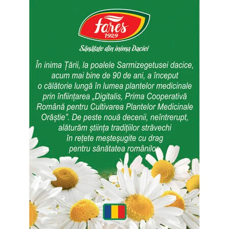 Chamomile tea, 20 sachets, Fares