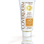 Coverderm Filteray Crème Waterprof Zonnebrandcrème Gezicht SPF60 50ml