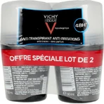 Vichy Homme Anti-Irritation 48h Deodorant 48h Roll-On 2x50ml
