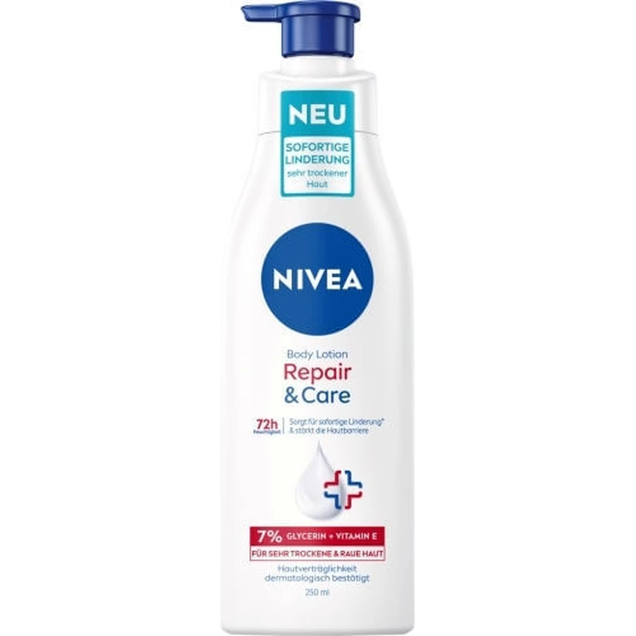 Nivea Repair & Care Hydraterende bodylotion voor droge/zeer droge huid 250ml