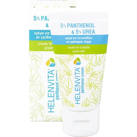 Helenvita Panthenol 5% Panthenol & 5% Urea Regenerating Moisturizing Cream with Urea for Atopic Skin 50ml