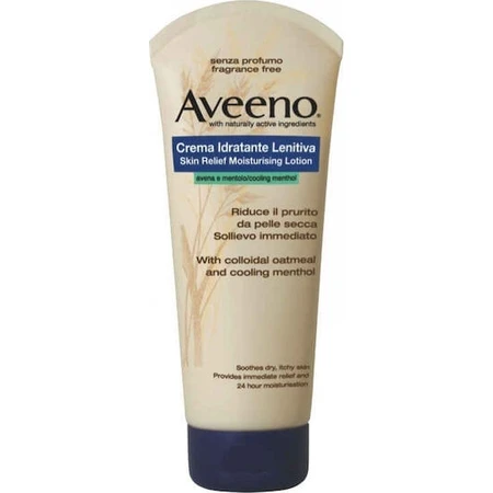 Aveeno Skin Relief Menthol Hydraterende Vochtinbrengende Lotion voor droge, zeer droge en gevoelige huid 200ml