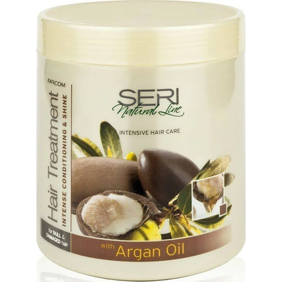 Farcom Seri Seri Natuurlijke Lijnbehandeling Arganolie Repair Haarmasker 1000ml