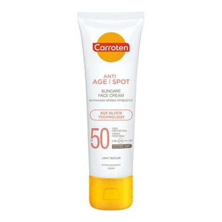 Carroten Anti-Wrinkle Light Texture Waterproof Anti-Wrinkle Face Cream with Sun Protection (SPF50) 50ml
