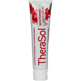 Therasol Whitening & Sensitive Pasta dentífrica para dientes sensibles , blanqueadora y antiplaca 75ml