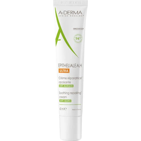 A-Derma Epitheliale A.H. Crema hidratante regeneradora con Ácido Hialurónico para todo tipo de pieles 40ml
