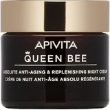 Apivita Queen Bee Absolute Anti Aging & Replenishing Feuchtigkeitsspendende, Anti-Ageing und straffende Nachtcreme mit Panthenol 50ml