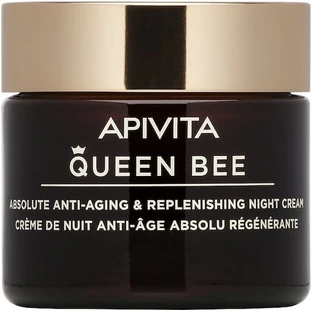 Apivita Queen Bee Absolute Anti-Aging & Replenishing hydraterende, anti-aging en verstevigende nachtcrème met panthenol 50ml