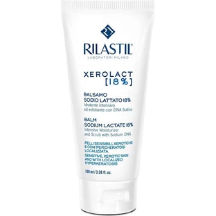 Rilastil Xerolact Balsam Natriumlactat 18% Natriumlactat 18% Feuchtigkeitsspendender regenerierender Balsam für atopische Haut 100ml