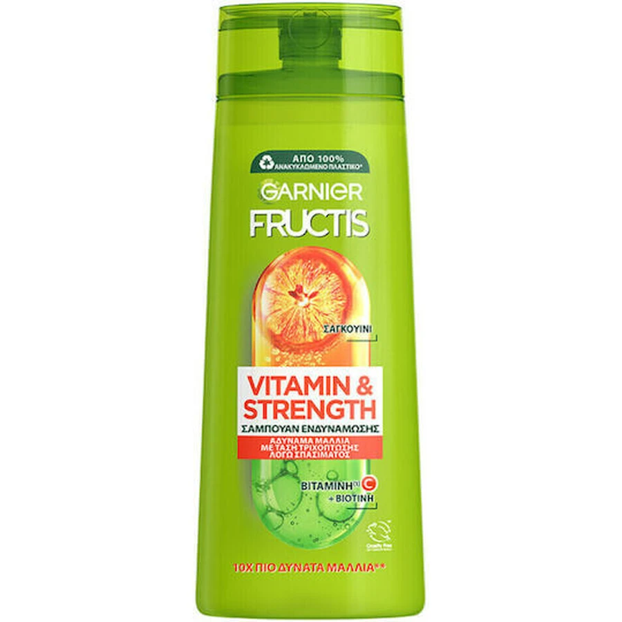 Garnier Fructis Vitamine & Kracht Shampoo voor breekbaar haar 400ml