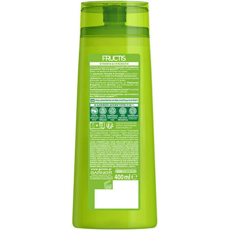 Garnier Fructis Vitamine & Kracht Shampoo voor breekbaar haar 400ml