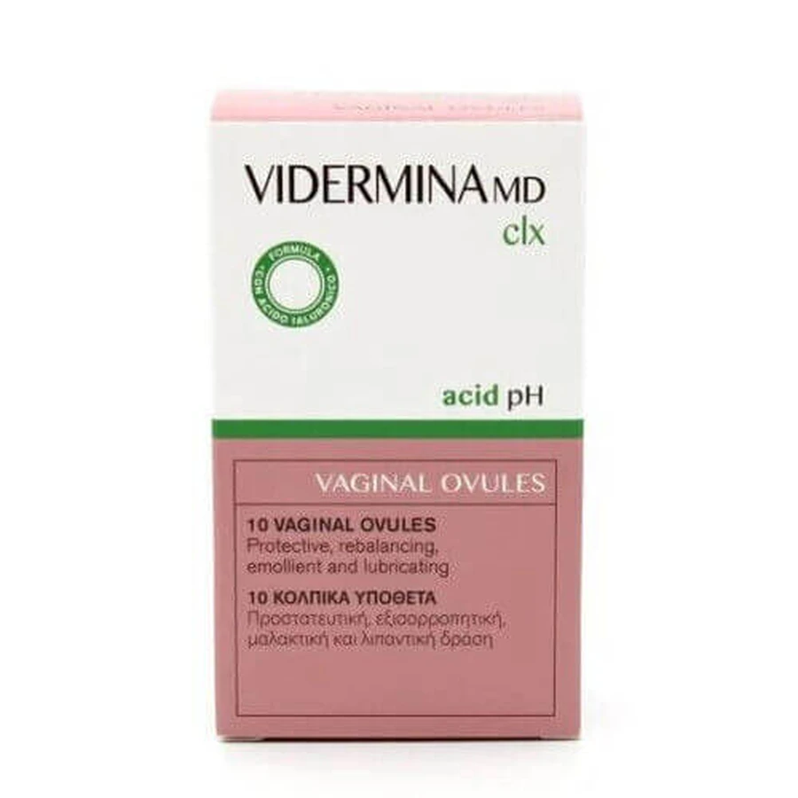 Epsilon Health Vidermina CLX Productos de Higiene Intima 10pcs