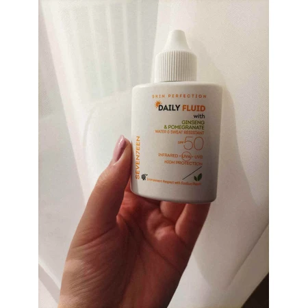 Seventeen Daily Fluid Wasserbeständiger Sonnenschutz Gesichtslotion SPF30 mit Pigment 35ml