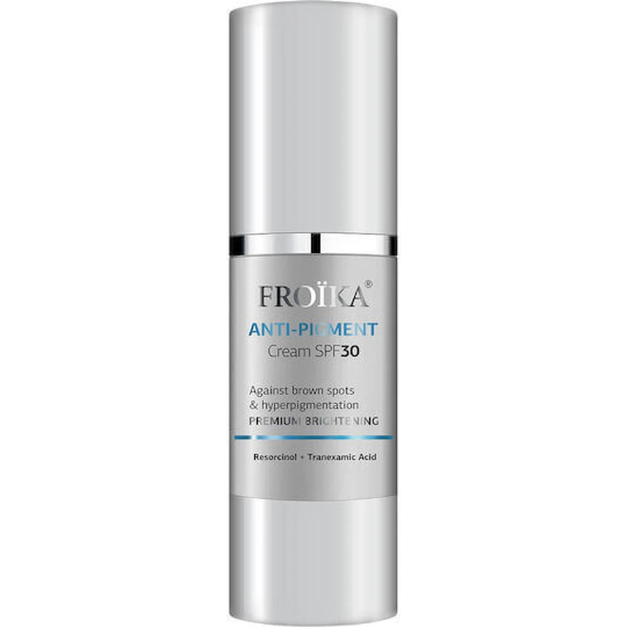 Froika Anti-Pigment-Gesichtstagescreme mit SPF30 gegen Pigmentflecken mit Vitamin C & Peptiden 30ml