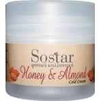 Sostar Focus Honing & Amandel Hydraterende en Anti-Ageing Gezichtscrème 24u met Aloë Vera 50ml