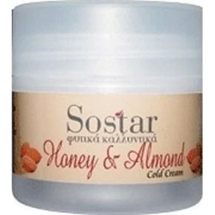Sostar Focus Honing & Amandel Hydraterende en Anti-Ageing Gezichtscrème 24u met Aloë Vera 50ml