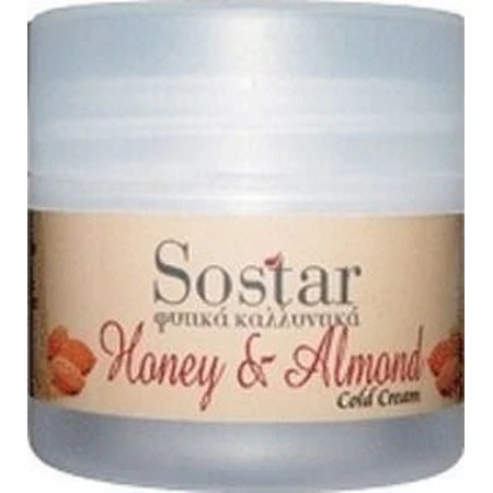 Sostar Focus Honing & Amandel Hydraterende en Anti-Ageing Gezichtscrème 24u met Aloë Vera 50ml