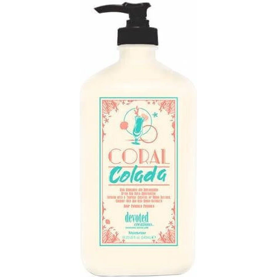 Creaciones Devoted Coral Colada Crema Corporal After Sun con Aloe Vera 540ml