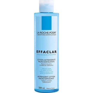 La Roche Posay Effaclar Lotion Exfoliante & Nettoyante Visage Lotion Astringente Micro-peeling 200ml