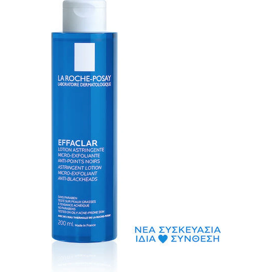 La Roche Posay Effaclar Lotion Exfoliante & Nettoyante Visage Lotion Astringente Micro-peeling 200ml