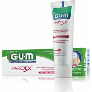 GUM Paroex Pasta dentífrica para dientes sensibles , placa y periodontitis 75ml