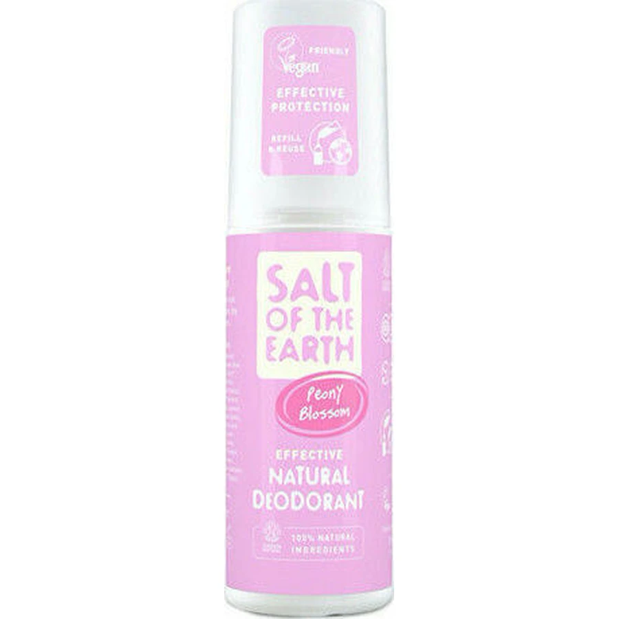 Salt of the Earth Salt Of The Earth Peony Blossom Peony Blossom Effective Natural Deodorant Natural Deodorant Spray 100ml