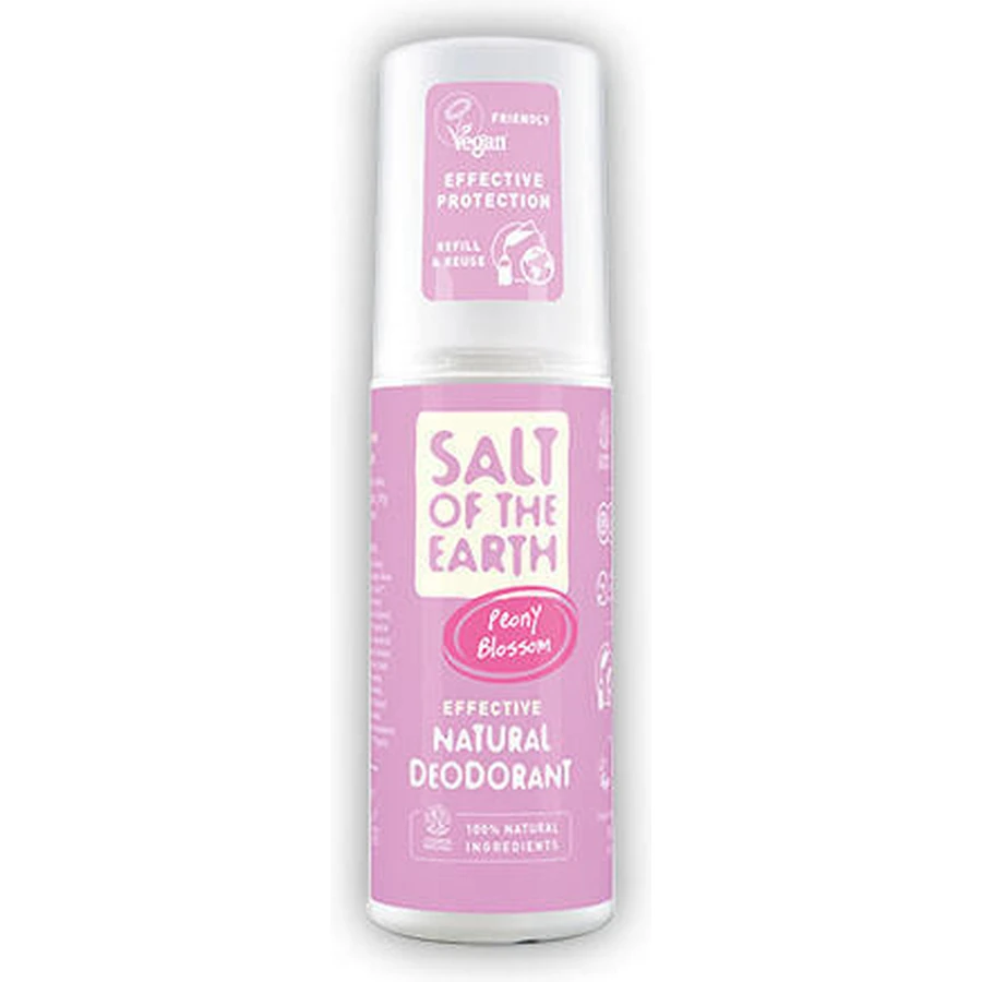 Salt of the Earth Salt Of The Earth Peony Blossom Peony Blossom Effective Natural Deodorant Natural Deodorant Spray 100ml