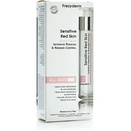 Frezyderm Sensitive Red Skin 24h Face Cream for Moisturizing, Acne and Redness 50ml