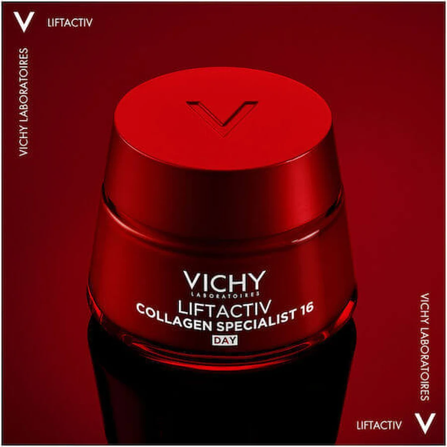 Vichy Liftactiv Crema de Día Hidratante y Antiedad Especializada en Colágeno con Vitamina C 50ml