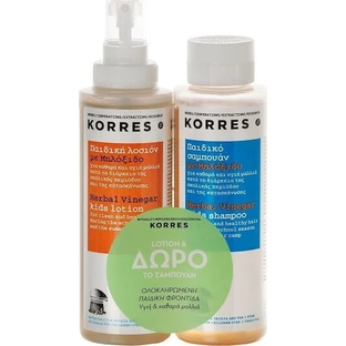 Korres Läusebehandlung Shampoo & Lotion mit Apfelweinessig für Kinder 300ml