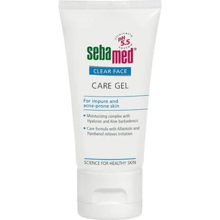 Sebamed Clear Face Light Anti-Acne Hydraterende en Regulerende Gezichtsgel met Hyaluronzuur en Aloë Vera 50ml