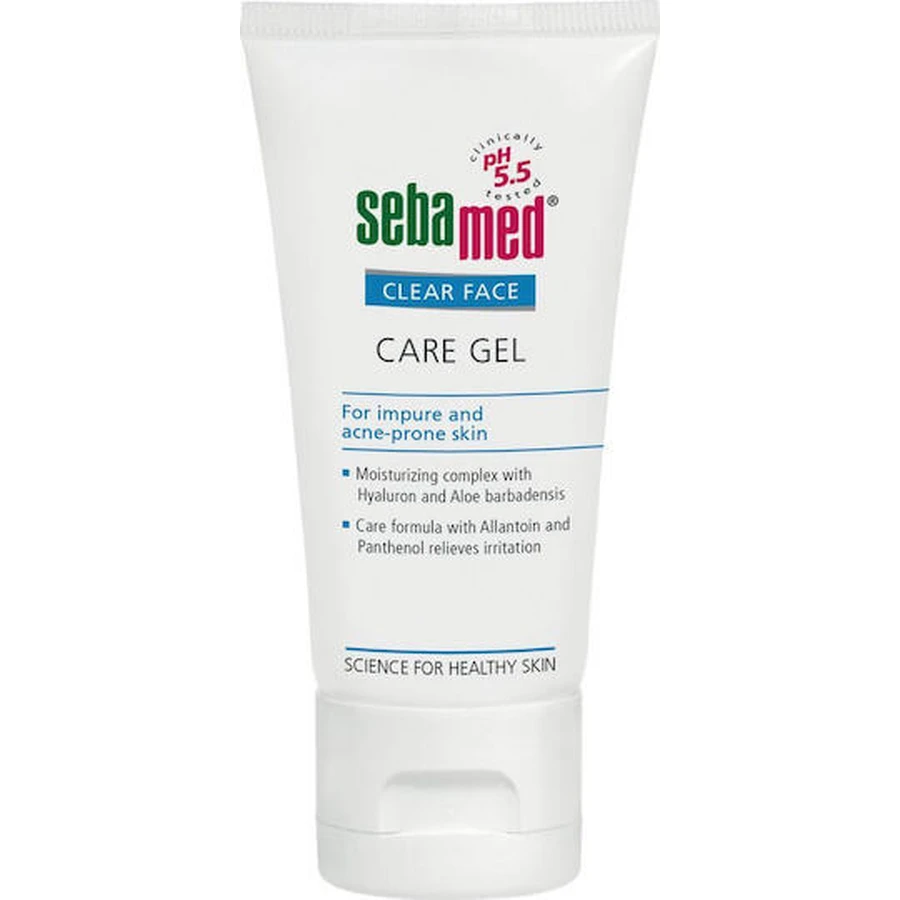 Sebamed Clear Face Light Anti-Acne Hydraterende en Regulerende Gezichtsgel met Hyaluronzuur en Aloë Vera 50ml