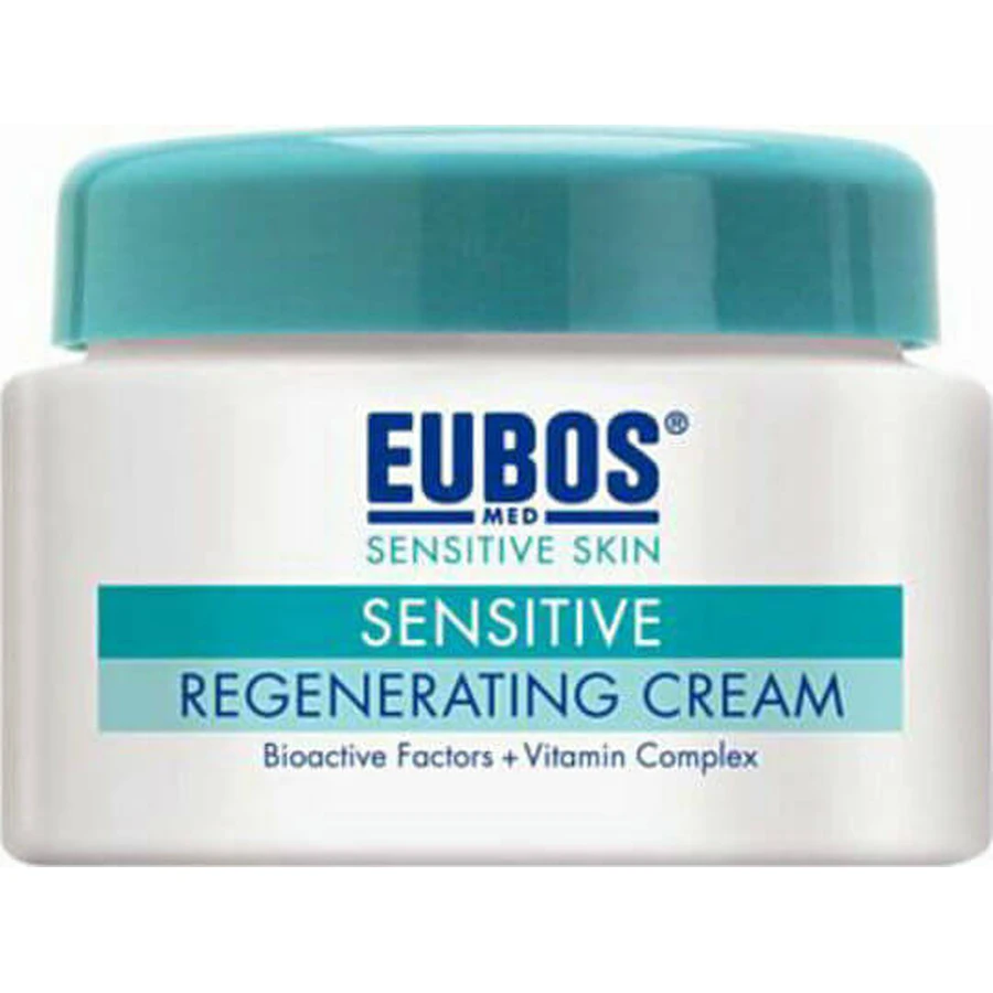 Eubos Sensitive Moisturizing and Rebuilding Night Cream for Face with Collagen 50ml