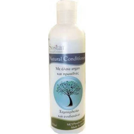 Sostar Avec Huiles d'Argan et Protéines Conditionneur Hydratant pour Cheveux Secs 250gr 250ml