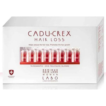 Labo Crescina Caducrex Serious Hair ampoule for hair loss for women 40x3.5ml
