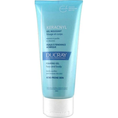 Ducray Keracnyl Gel voor de acnegevoelige huid 200ml