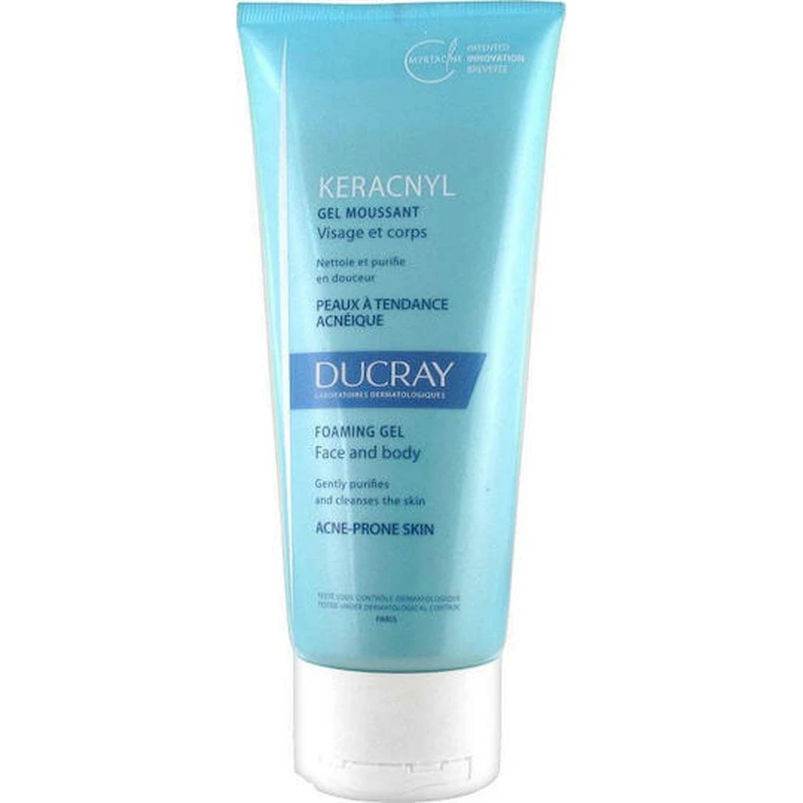 Ducray Keracnyl Gel voor de acnegevoelige huid 200ml