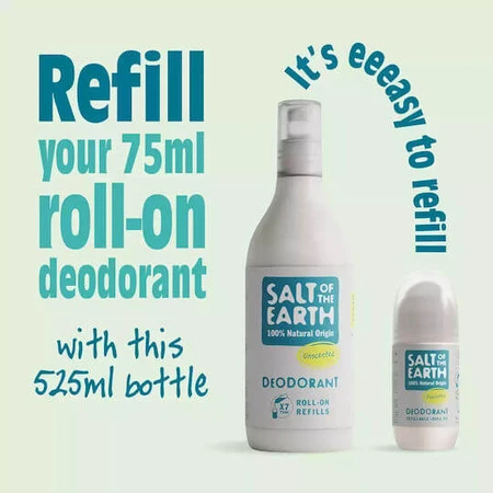 Zout van de Aarde Zout Aarde Natuurlijke Deodorant als Navulling 525ml