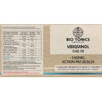 Bio Tonics Ubiquinol CoQ10 140mg 90 gélules végétales