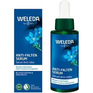 Weleda Blauwe gentiaan & Edelweiss Anti-Ageing Gezichtsserum met Centella Asiatica en Collageen voor Lifting 30ml